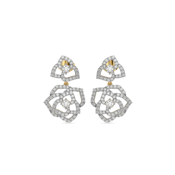 Roselle Lab Grown Diamond Drop Earrings