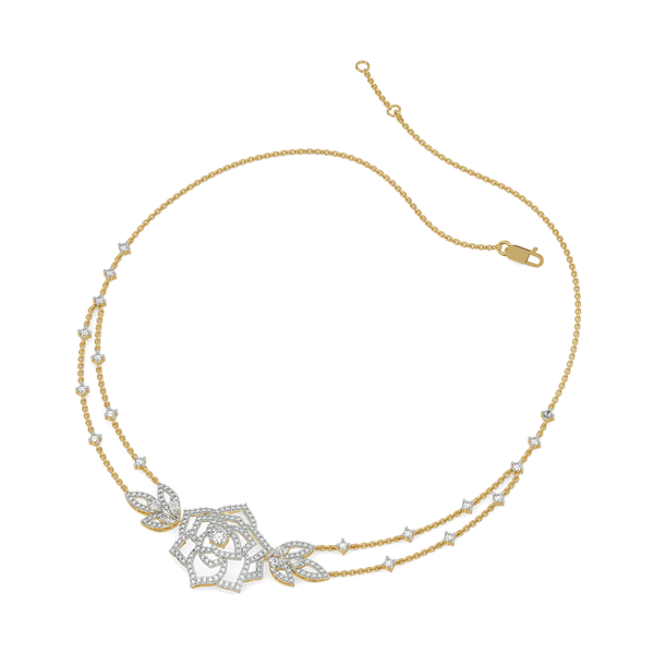 Roselle Lab Grown Diamond Necklace