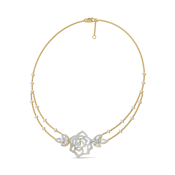 Roselle Lab Grown Diamond Necklace