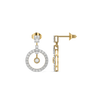 Gracefall Lab Grown Diamond Drop Earrings