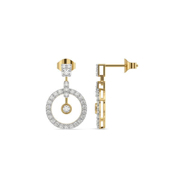 Gracefall Lab Grown Diamond Drop Earrings
