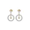 Gracefall Lab Grown Diamond Drop Earrings