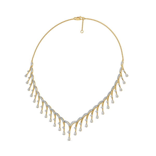Shimmerfall Lab Grown Diamond Necklace
