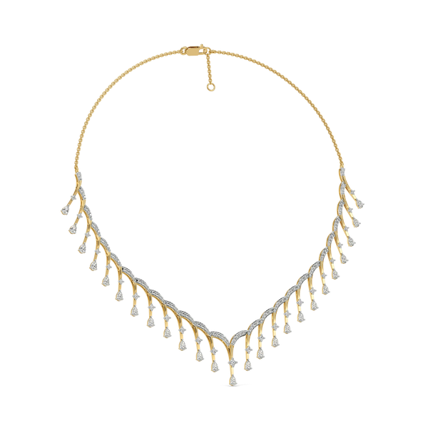 Shimmerfall Lab Grown Diamond Necklace