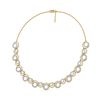 Noir Circle Lab Grown Diamond Necklace