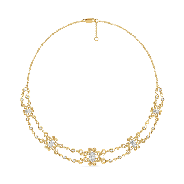 Zarqash Lab Grown Diamond Necklace