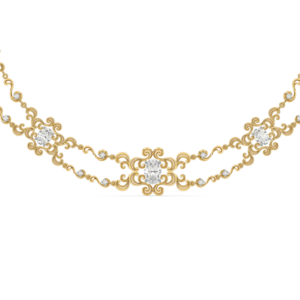 Zarqash Lab Grown Diamond Necklace