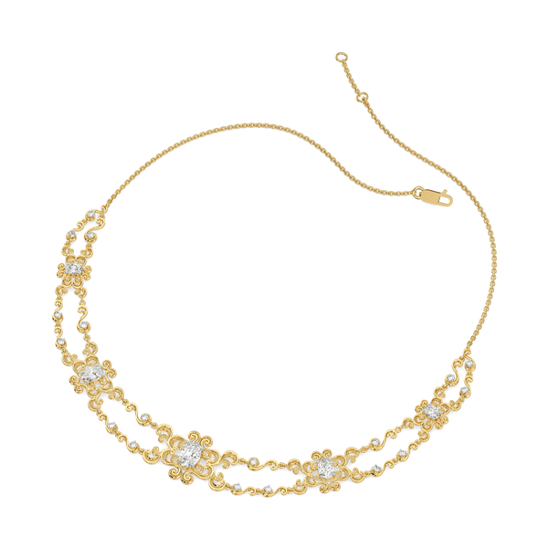 Zarqash Lab Grown Diamond Necklace