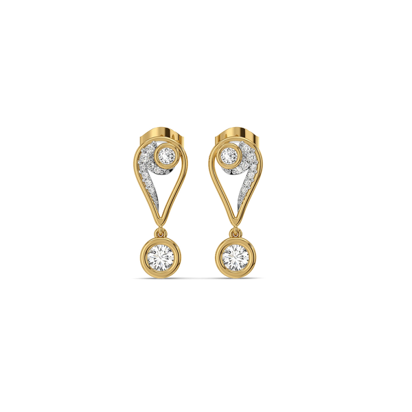 Aurelle Lab Grown Diamond Drop Earrings