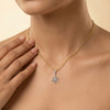 Twilight Flicker - Pure Gold Lab Diamond Pendant