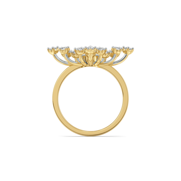 Lukson Aurora Strike 14K Gold Lab Grown Diamond Ring Online