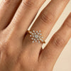 Lukson Aurora Strike Gold Lab Grown Diamond Ring Online