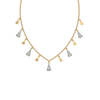 Edgy Elegance Lab Grown Diamond Necklace - Lukson