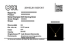 Certified Lukson Prism Point Lab Grown Diamond Pendant Necklace