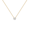 The Diamond Circle - Lab Grown Diamond Solitaire Necklace