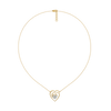 Timeless Loop 18kt Gold Vermeil Lab Grown Diamond Heart Necklace - Lukson
