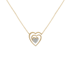 Lukson Timeless Loop Lab Grown Diamond Heart Necklace