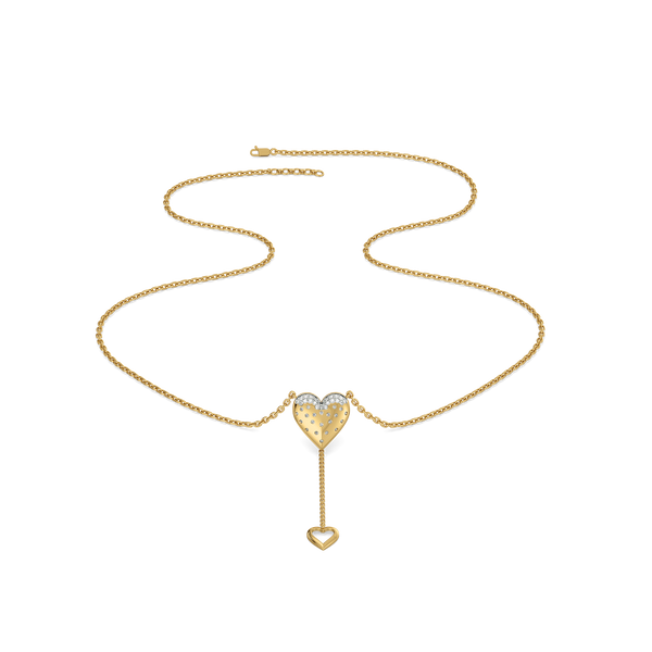 Promise Heart - Lab Grown Diamond Pendant Necklace - Lukson