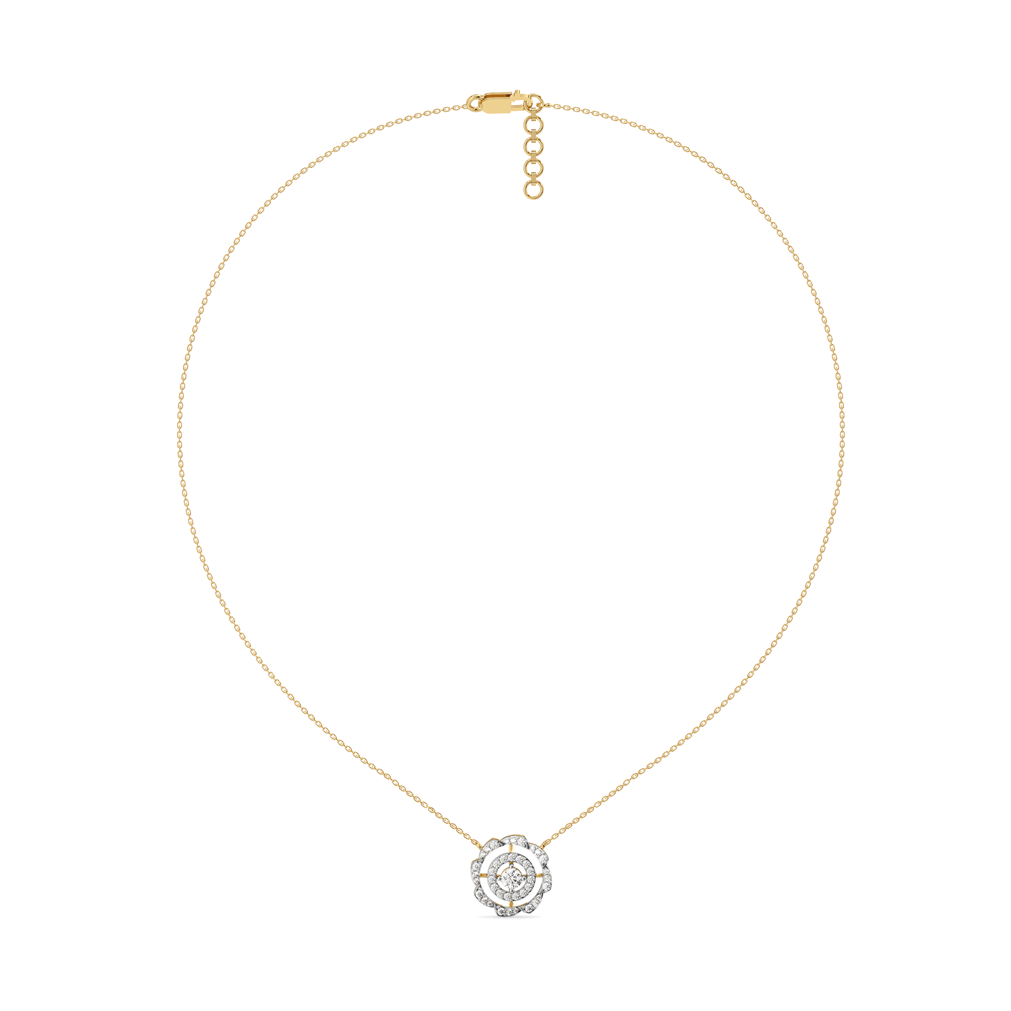 Stellar Shine – Lab Diamond Solitaire Necklace