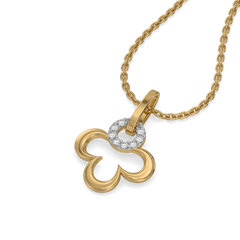 Lucky Bloom - Lab Diamond Pendant