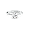 Lukson Charm Lab Grown Diamond Solitaire Ring in India