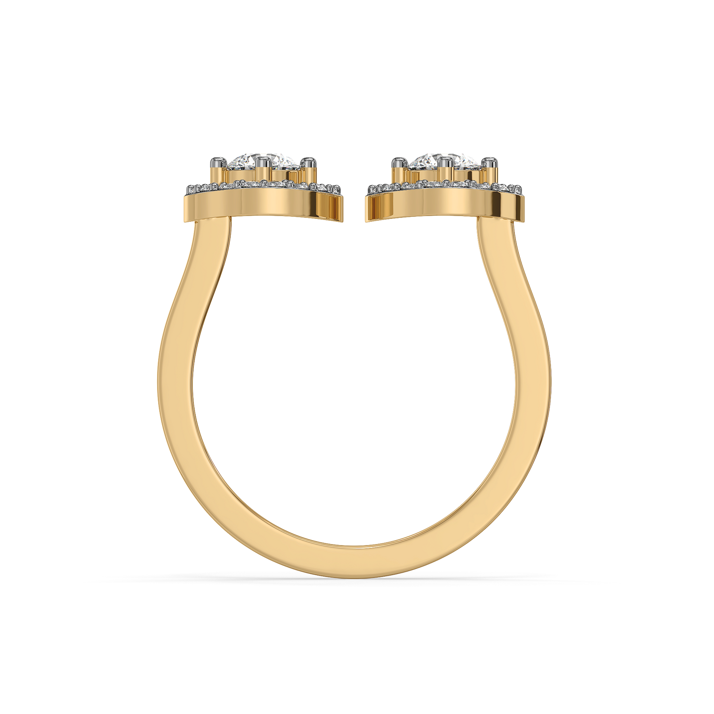 Rain-Dance - Lab Diamond Solitaire Ring