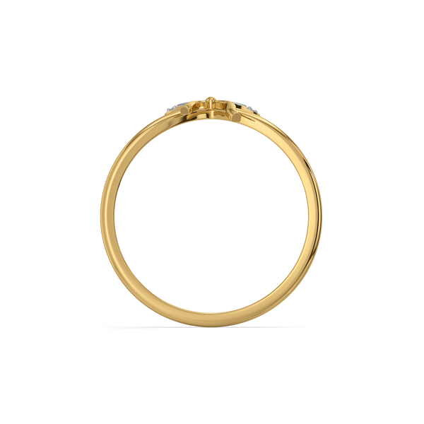 Lukson Bow Blush Lab Grown Diamond Ring Online