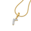 Lukson Rockstar R - Lab GrownDiamond Alphabet Pendant Online