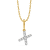 Lukson X-tra Spark Lab Grown Diamond Alphabet Pendant