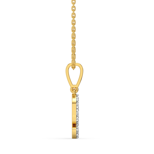 Lukson Glow-Up G - Lab Grown Diamond Alphabet Pendant Online