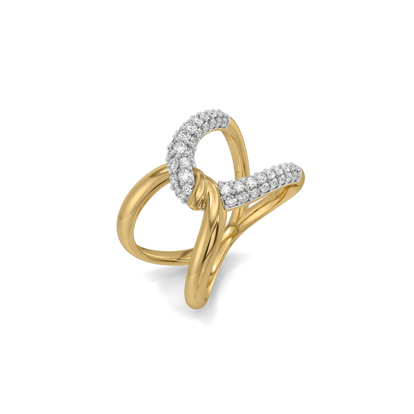 Loops & Links - Lab Diamond Ring