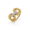 Golden Knot - Lab Diamond Rings