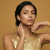 Golden Knot - Lab Diamond Earrings