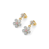 Rosy Garden Lab Grown Diamond Drop Earrings | Lukson