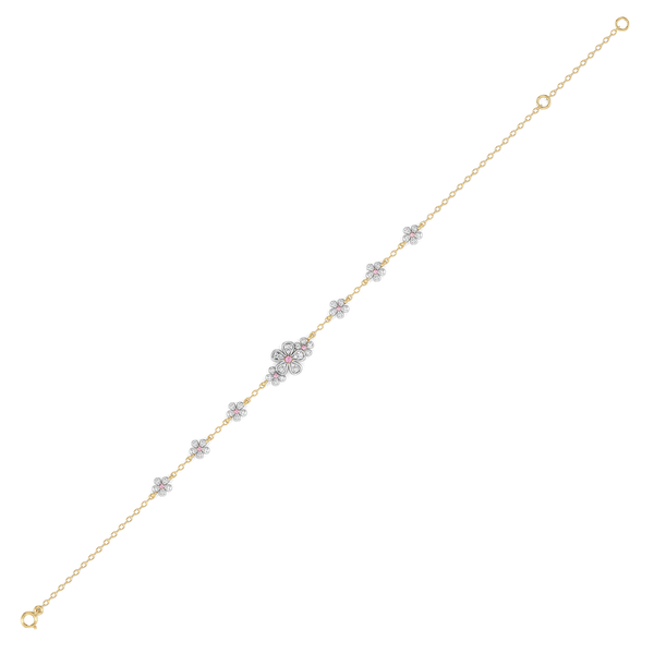 Blush Bouquet - Lab Diamond Bracelet