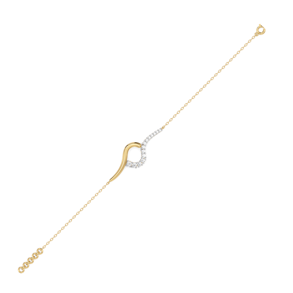 Twinkling Rain - Lab Grown Diamond Bracelet - Lukson