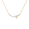 Ribboned Dreams - Lab Grown Diamond Necklace