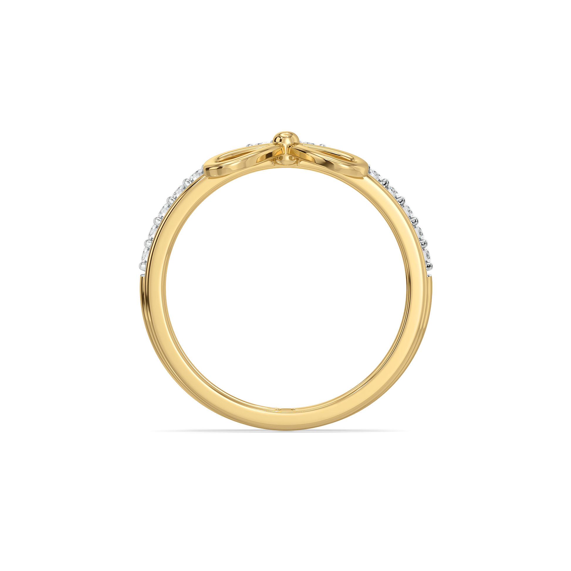 Ribboned Dreams - Lab Diamond Ring