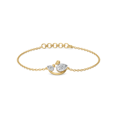 Nestled Bonds - Lab Diamond Bracelet