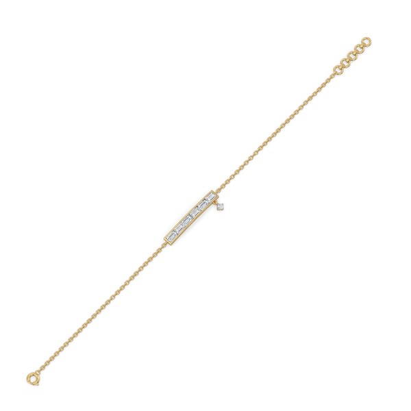 Baguette Brilliance - Lab Grown Diamond Bracelet for Women - Lukson