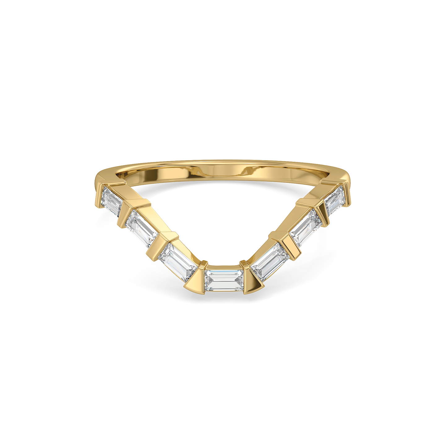 Baguette Brilliance - Lab Diamond Ring