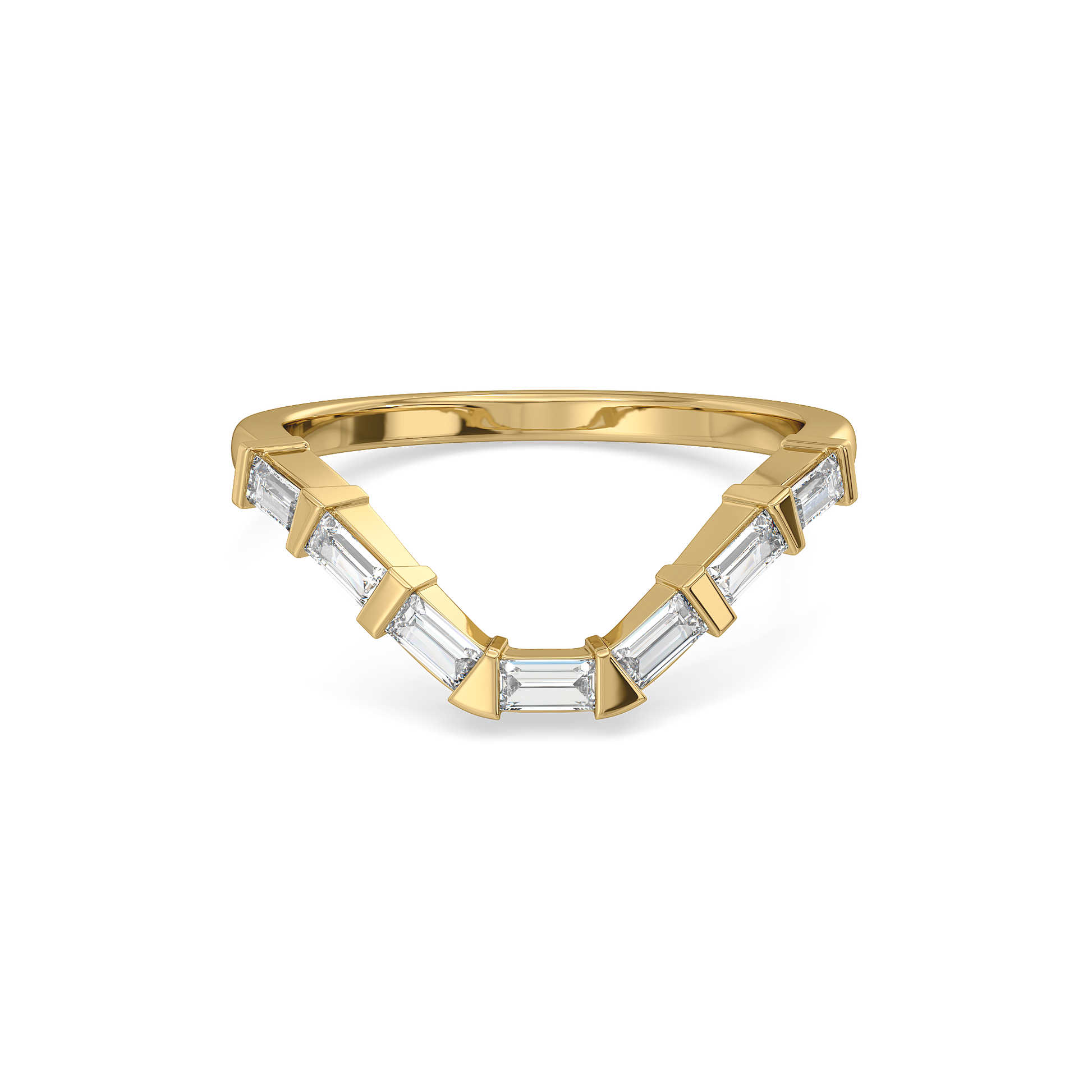 Baguette Brilliance - Lab Diamond Ring