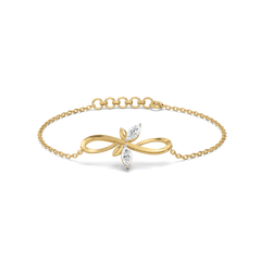 Dragonfly Dance - Lab Diamond Bracelet