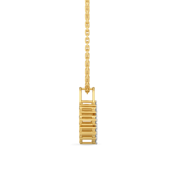 Locked in Love - Lab Diamond Pendant