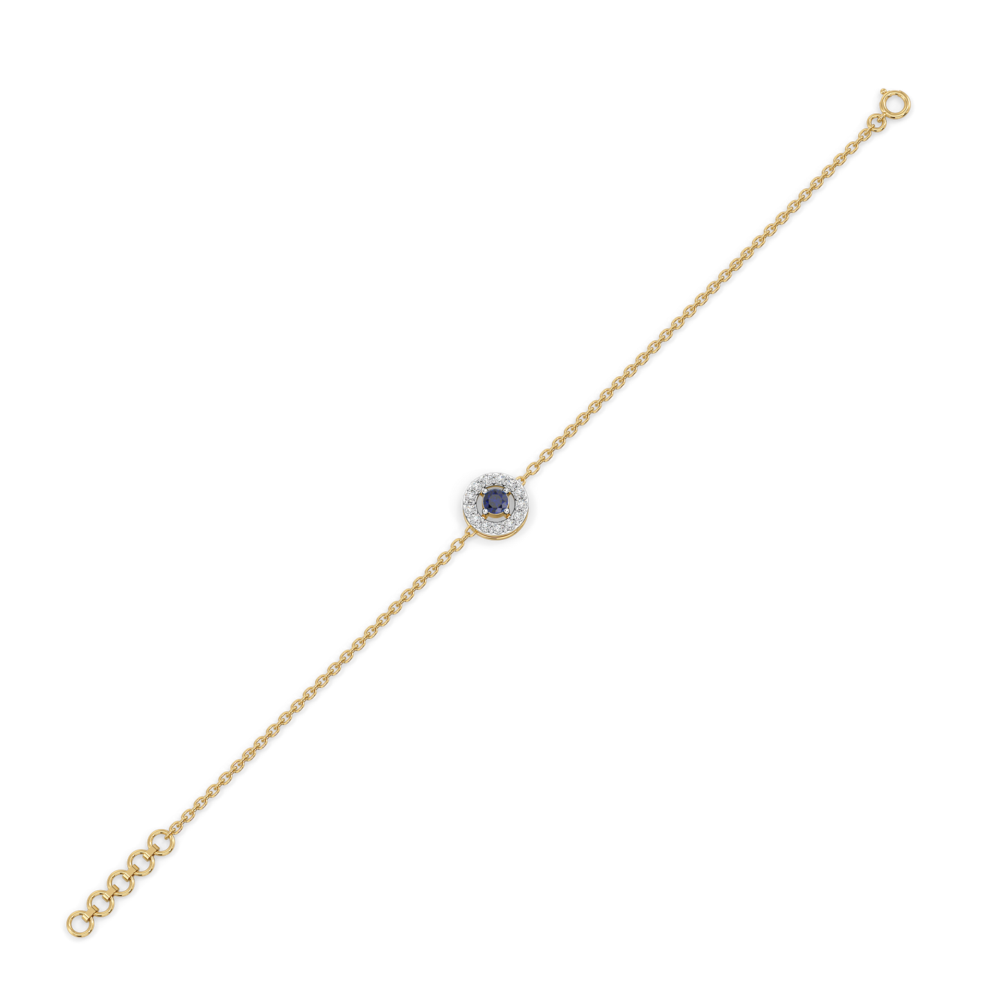 Wink of Protection - Lab Diamond Bracelet