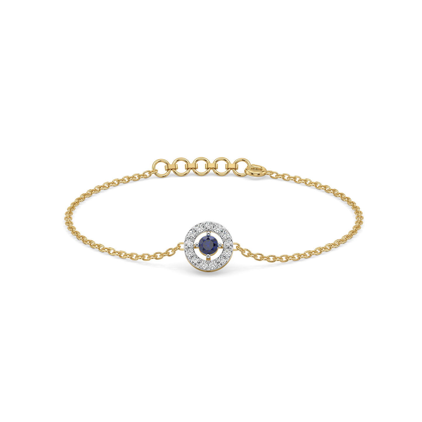 Wink of Protection - Lab Diamond Bracelet