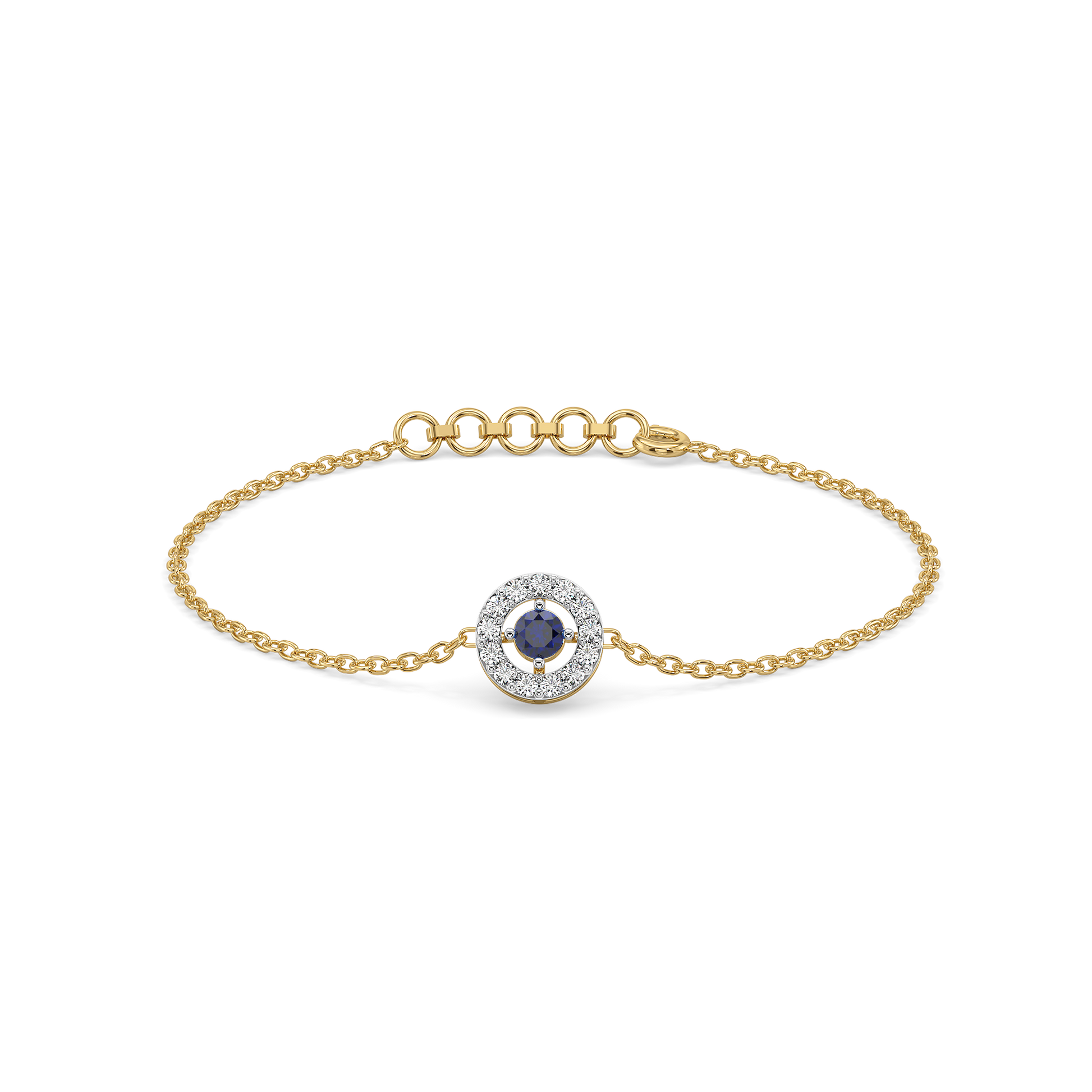 Wink of Protection - Lab Diamond Bracelet