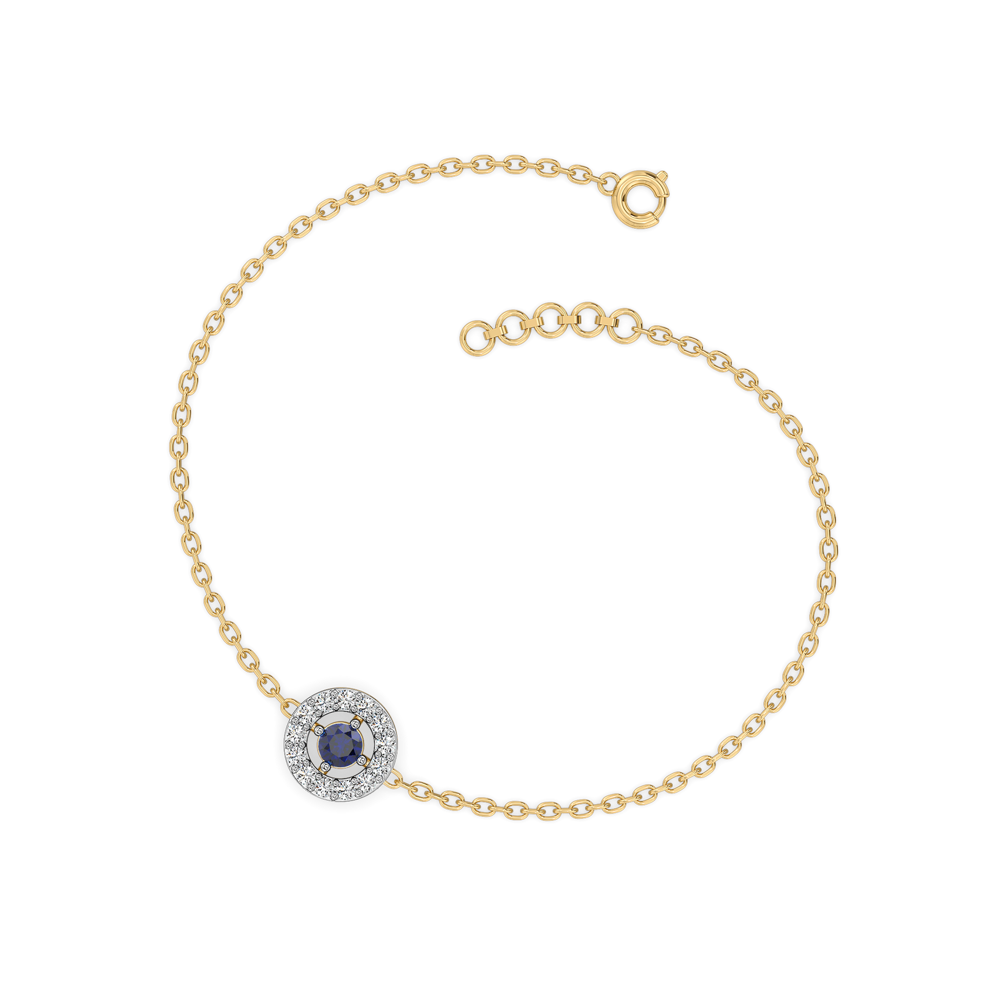 Wink of Protection - Lab Diamond Bracelet
