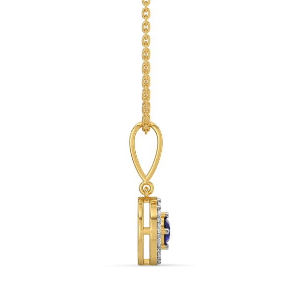 Wink of Protection - Lab Diamond Pendant