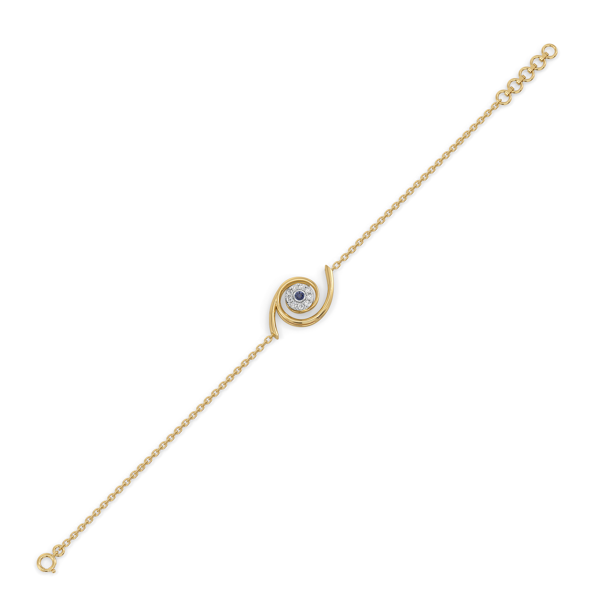 Evil Eye Elixir - Lab Diamond Bracelet